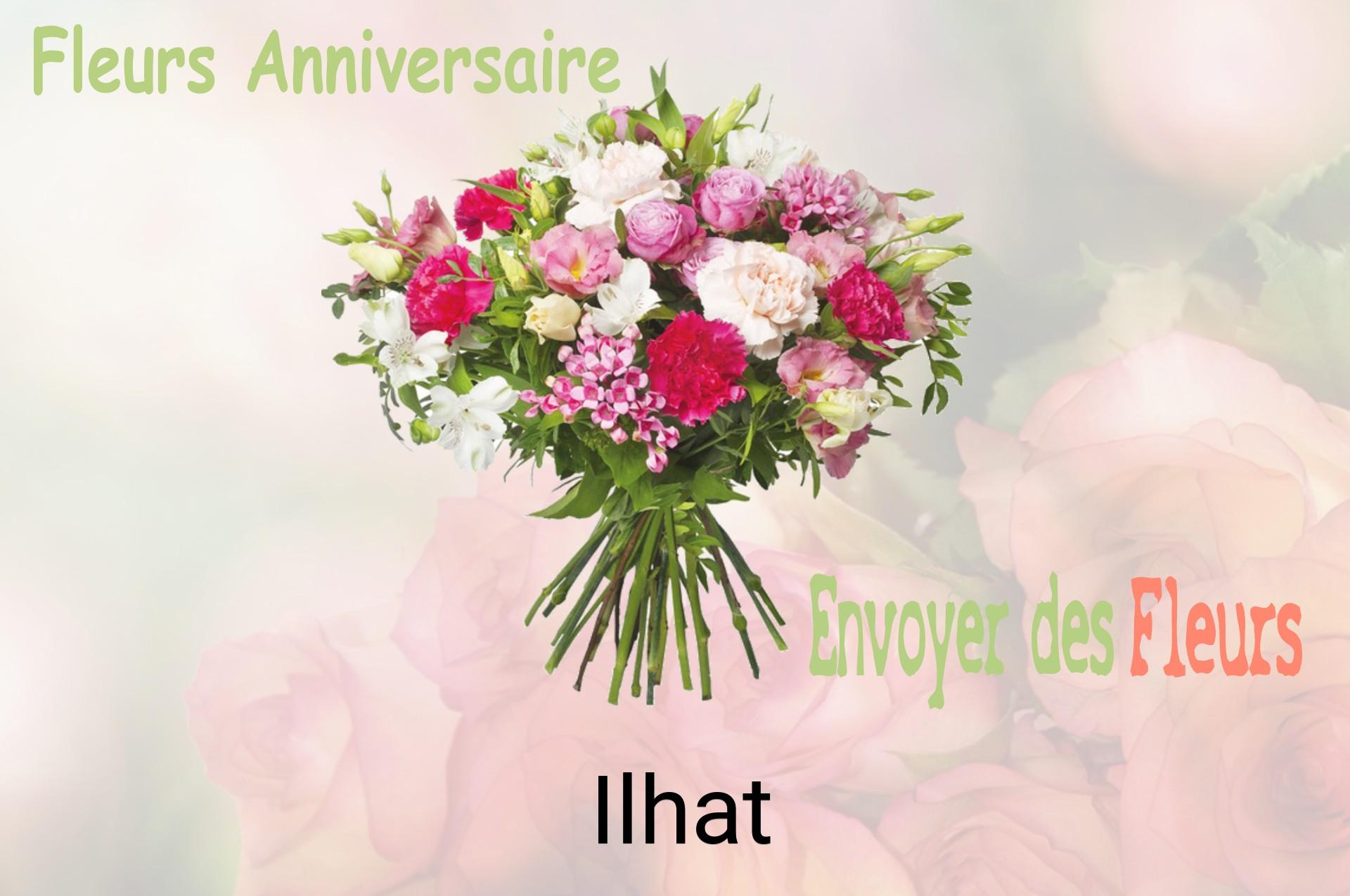 Bouquet de fleurs d’anniversaire livré à Ilhat